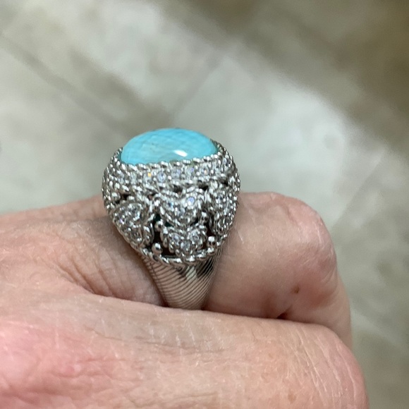 Judith ripka size 7 ring - Picture 2 of 6